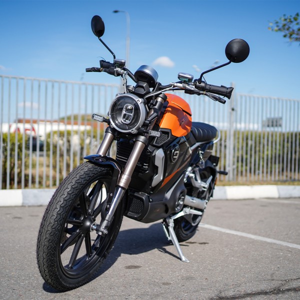 Электромотоцикл SUPER SOCO TC MAX "оранжевый"